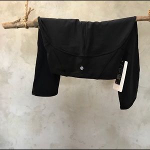 Lululemon Train Times Crop 17” Black NWT 8